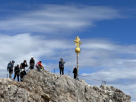 Entry image for Conquering Zugspitze Summit. Clicking this image will show a larger photo