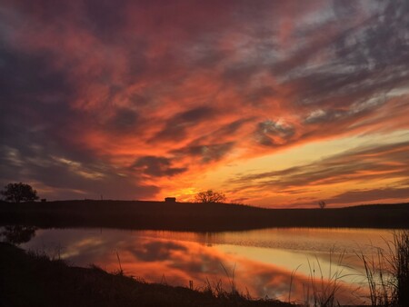 Entry image for Sunrise in North Dakota. Clicking this image will show a larger photo