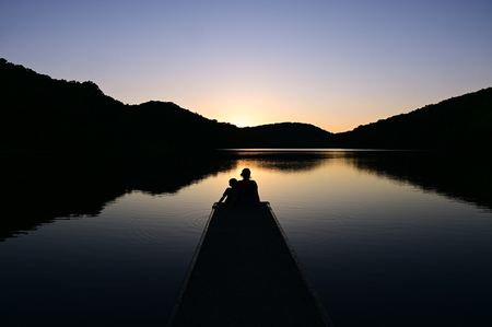 Sunset on the Dock