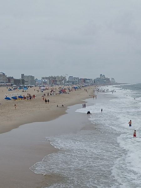Beach scene 