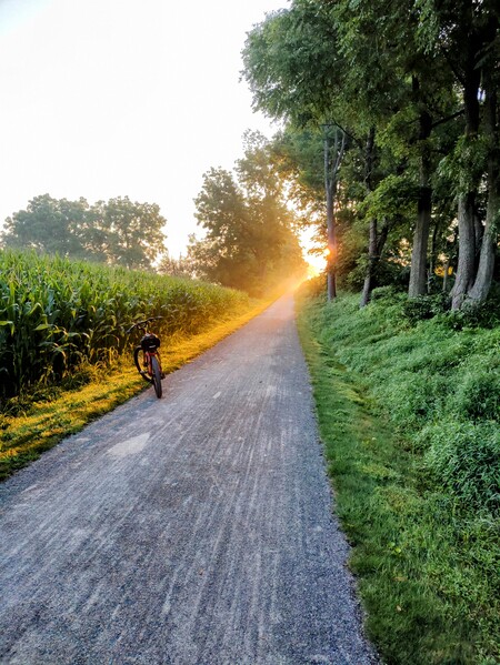 Early morning Ride on Warwick to Ephrata trail