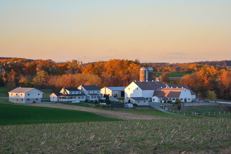 Farm in the Fall - Southern End of Lancaster County