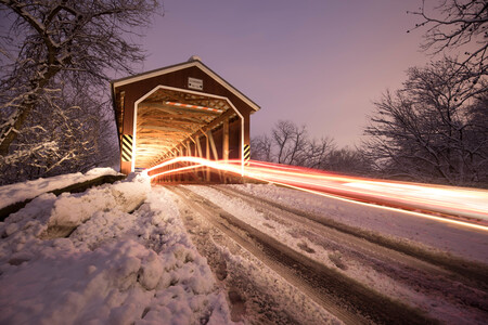 Car in the night, Lancaster County