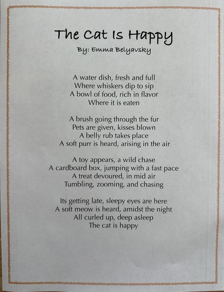 The Cat Is Happy