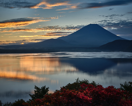 Mt. Fuji from Lake Motosu