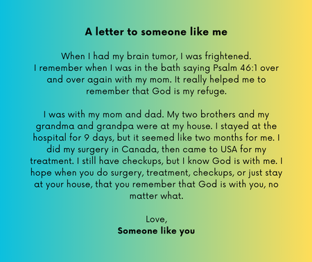 A letter to someone like me