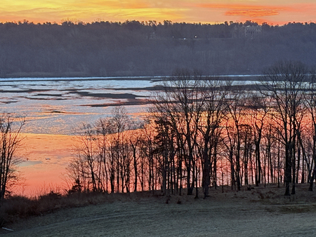 Entry image for Sunset reflections. Clicking this image will show a larger photo