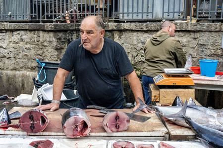 Entry image for Fishmonger Catania Sicily. Clicking this image will show a larger photo