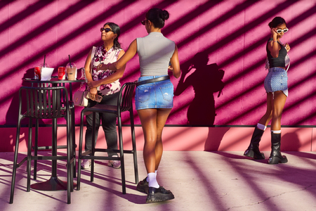 Entry image for Lines of Light and Attitude. Clicking this image will show a larger photo