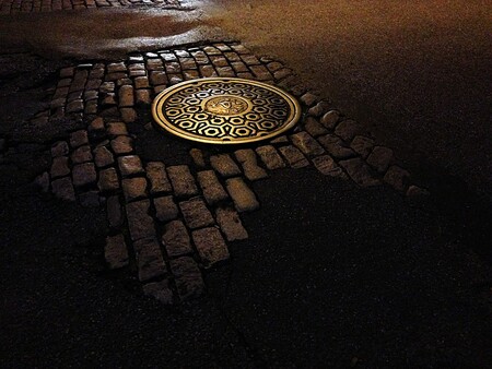 Entry image for Night Pavement. Clicking this image will show a larger photo