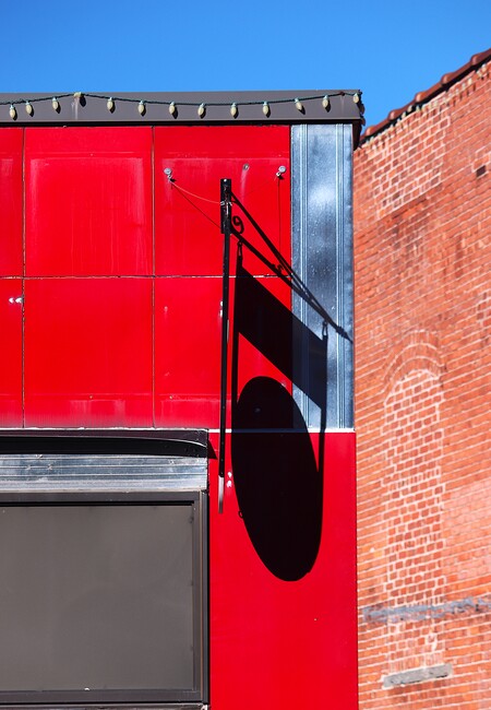 Entry image for Red and Brick Wall. Clicking this image will show a larger photo