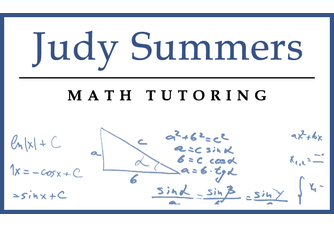 Judy Summers Math Tutoring