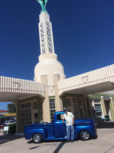 Entry image for My 49 in Shamrock TX on Route 66. Clicking this image will show a larger photo