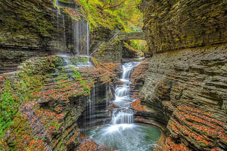 Waterfall at Letchworth