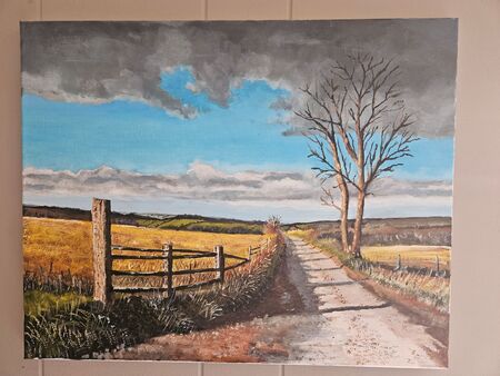 A solitary stroll