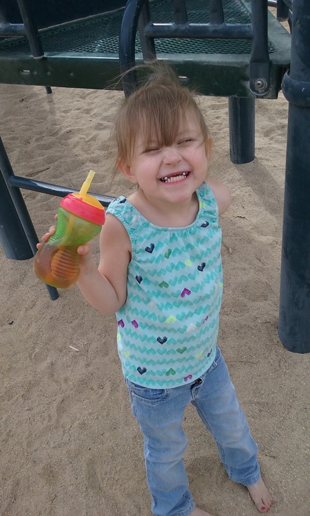 Entry image for Playing at the park. Clicking this image will show a larger photo