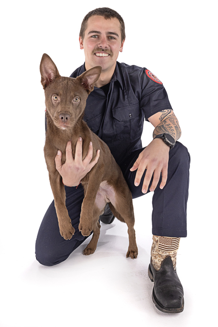 Paramedic "Koa" and "Jayden"  Doggie Bonez Rescue
