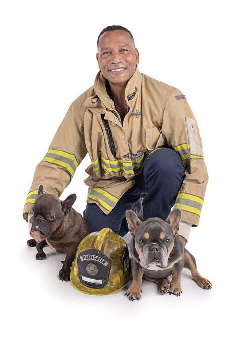 Hazmat Firefighter "Blair Stewart" and "Alfie & Latke" Present Moment Rescue & Sanctuary