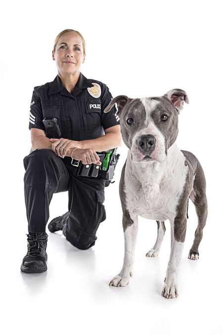 "Sgt. Tracy" and "Halls" Lionel's Legacy Senior Dog Rescue