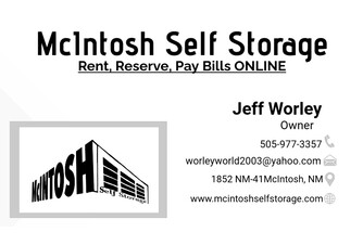 Mcintosh Self Storage 