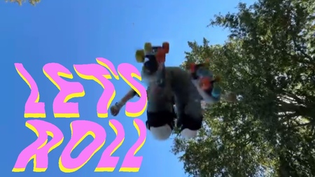 Entry image for Carrie quad rollerskates at Eastern Shore skateparks!. Clicking this image will show a larger photo