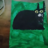 Entry image for The black cat.