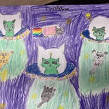 Entry image for Space cat