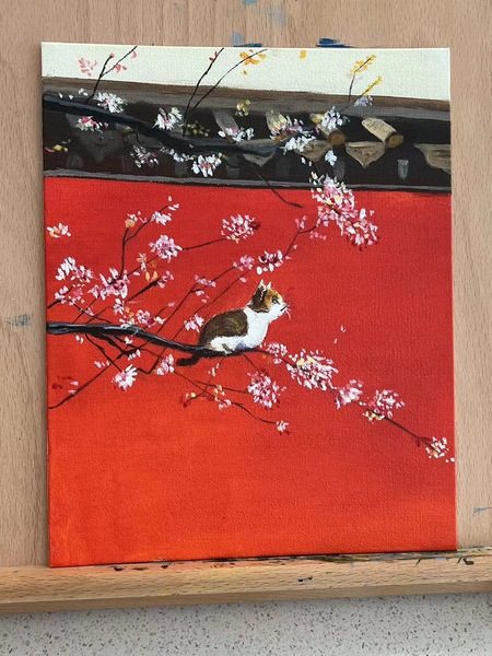 cat in the tree