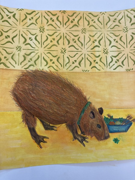 Entry image for Capybara. Clicking this image will show a larger photo