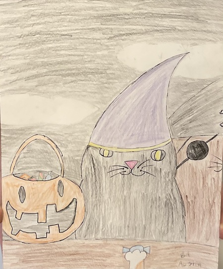 Entry image for Trick or Claws. Clicking this image will show a larger photo