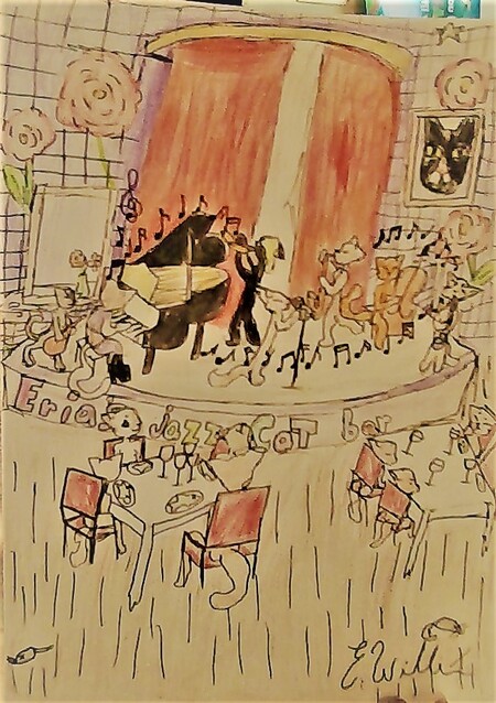 Entry image for cat jazz bar. Clicking this image will show a larger photo