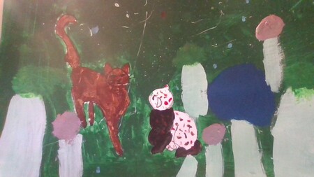 Entry image for Forest cat. Clicking this image will show a larger photo