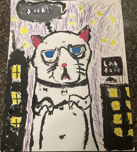 Entry image for Monster cat. Clicking this image will show a larger photo