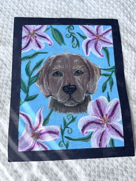 Entry image for Petals and Paws. Clicking this image will show a larger photo