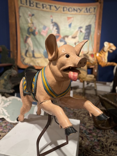 Entry image for This Little Piggy Went to the Museum. Clicking this image will show a larger photo