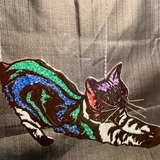 Entry image for Carol Henry - Crushed Glass and Resin Window Hanging - Jellybean