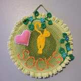 Entry image for Diana MacCargar - Fiber on Canvas - For the Love of SOCKS