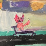 Entry image for Rylee Miller - Scooter Cat