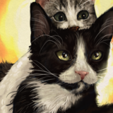 Entry image for Artist emberheartbeat - Digital Painting - Cat Hijinks