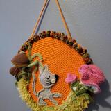 Entry image for Diana MacCargar - Fiber on Canvas - Hunting Fun-gi