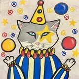 Entry image for Lee Ann Palmer - Painting - Clowning Around