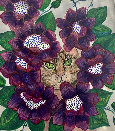 Entry image for Erika Wronski - Judging from the Flowers. Clicking this image will show a larger photo