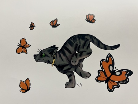 Entry image for Raina Applegate - Butterflies. Clicking this image will show a larger photo