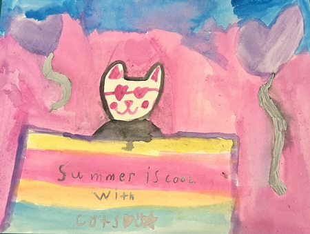 Entry image for Rylee Miller - Summertime Cats. Clicking this image will show a larger photo