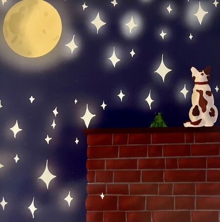 Entry image for Rylin Moyer - Digital Media - Serene Cat. Clicking this image will show a larger photo