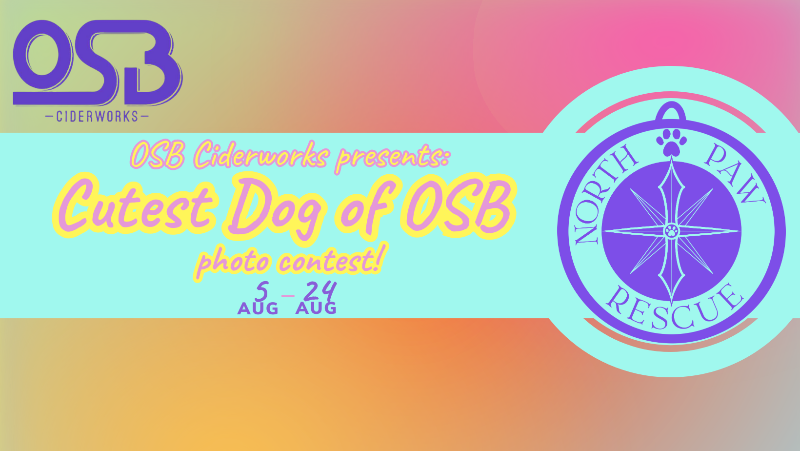 Banner for The Dog Days of North Paw Rescue