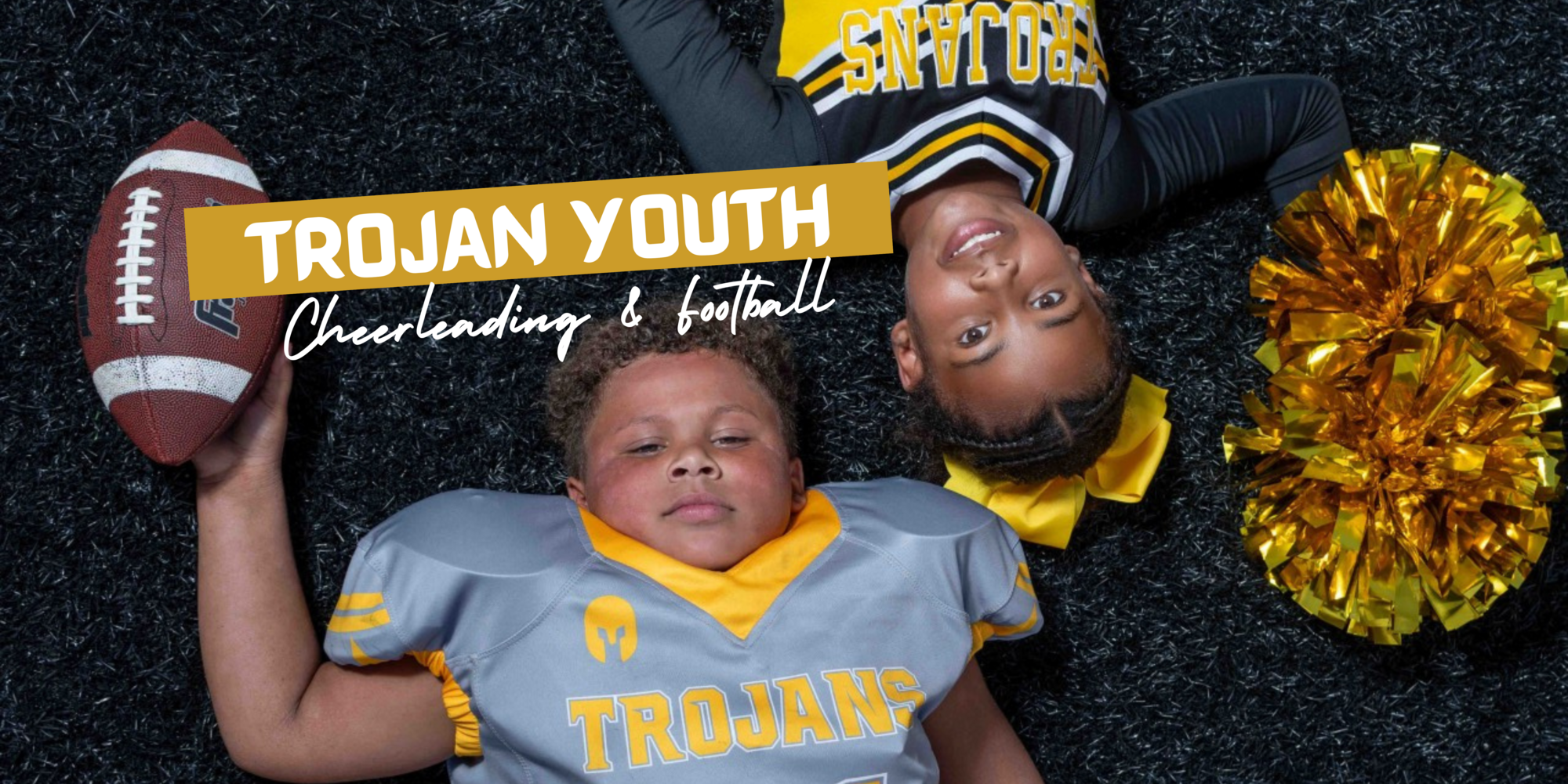 Banner for Trojan Youth Cheer & Football Homecoming Court Fundraiser 2025