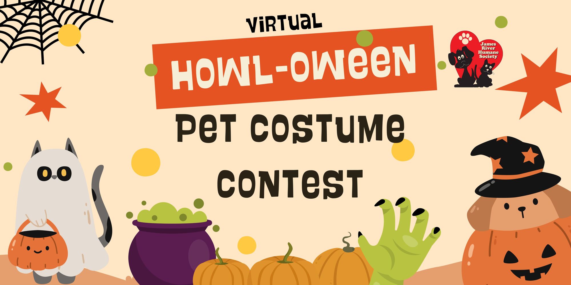 Banner for Virtual Howl-oween Pet Costume Contest