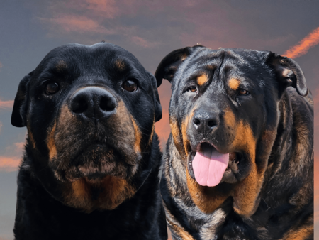 Entry image for Jackson (L ) and Kodi (R) . Clicking this image will show a larger photo