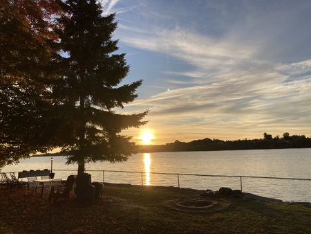 Entry image for Sun Rise on Hay Bay. Clicking this image will show a larger photo